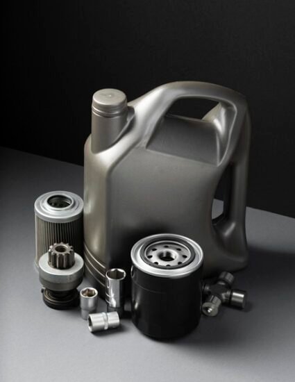 Composition different car accessories